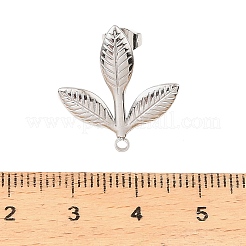 Ohrstecker-Beschläge aus Edelstahl 304&nbsp;STAS-Z199-03P-03