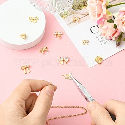 10 шт. 10 стиля латунные подвески с микропаве и кубическим цирконием&nbsp;KK-CJ0003-70