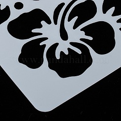 Modèles de pochoirs de peinture de dessin réutilisables en plastique&nbsp;DIY-F018-B10