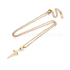 Подвески из нержавеющей стали 304 NJEW-T018-48G