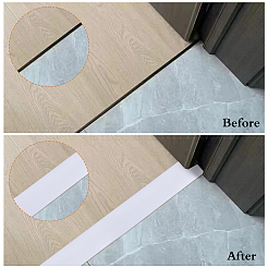 Самоклеящиеся плоские переходные планки для напольных дверей из ПВХ&nbsp;DIY-WH20013-08C