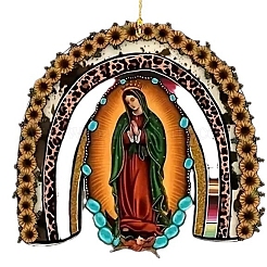 Акриловые подвесные украшения Девы Марии PW-WGC7DE6-01