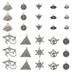 Подвески из сплава в тибетском стиле&nbsp;TIBEP-TA0001-40