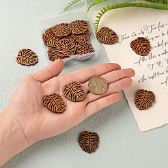 Подвески из натурального орехового дерева&nbsp;WOOD-CJ0001-28