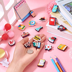 17 шт. 17 стиля школьных принадлежностей ПВХ пластиковые бусины&nbsp;KY-TA0001-46