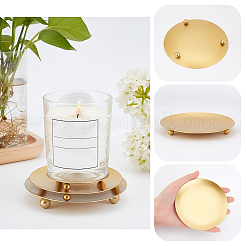 3шт 3-х стилистический железный подсвечник AJEW-CP0004-77