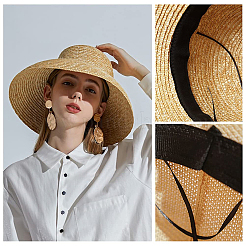 12 шт. 2-цветная полиэстеровая и хлопковая регулируемая повязка на голову с завязкой&nbsp;DIY-BC0008-97