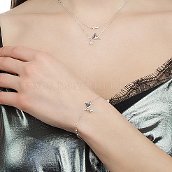 Браслеты из стерлингового серебра с родиевым покрытием JG3971