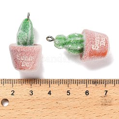 Подвески из непрозрачной смолы RESI-C064-03