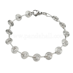 Браслеты-цепочки из нержавеющей стали 304 для женщин&nbsp;BJEW-Z143-26P