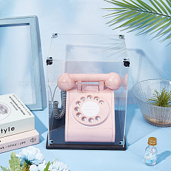 Прозрачная акриловая витрина для минифигурок ODIS-WH0043-92B