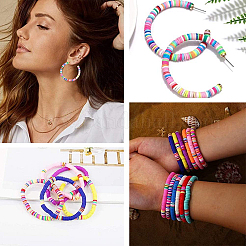 Бусины из полимерной глины  CLAY-CA0001-01B