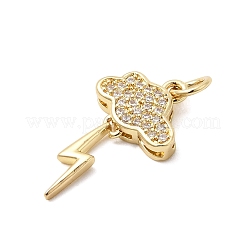 Латунные микро проложить кубического циркония подвески&nbsp;KK-D105-04G