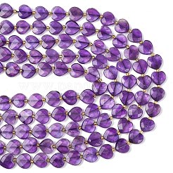 Natürlichen Amethyst Perlen Stränge&nbsp;G-L654-M05-01