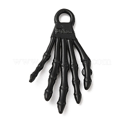 Pendentifs en alliage peints à la bombe d'halloween&nbsp;LS-PALLOY-D019-07