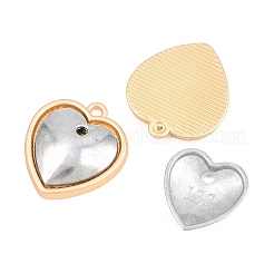 Aluminium-Anhänger Fassungen für Cabochons&nbsp;FIND-G112-02B