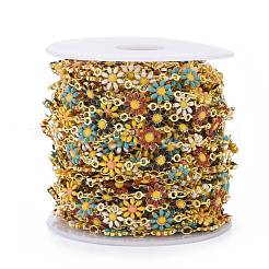 Эмалированные цепи из латуни ручной работы CHC-I035-13G-01