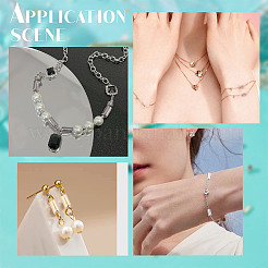 2000 шт. 4-х цветные бусины из АБС-пластика KY-DC0001-07