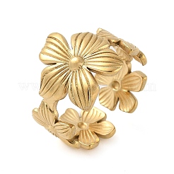 Кольца-манжеты из нержавеющей стали 304 для женщин RJEW-U060-01F-G