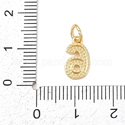真鍮製チャーム  数  長持ちメッキ  カドミウムフリー＆鉛フリー  ラックめっき  丸カン付き  18KGP本金メッキ  12x6.5x1.5mm  穴：3.4mm&nbsp;KK-G544-10G-06