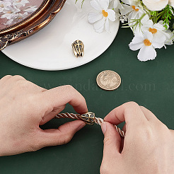 2 шт. Латунные бусины&nbsp;KK-HY0004-26AG