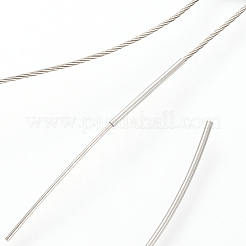 Création de bijoux de fil de collier en acier inoxydable&nbsp;X-TWIR-R003-23A