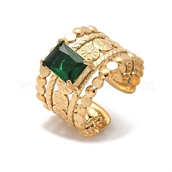 Кольца-манжеты из нержавеющей стали 304 для женщин RJEW-H246-03G-01