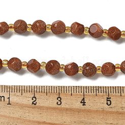 Синтетические голдстоуновские бисер пряди G-K387-A13-01