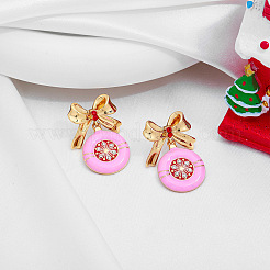 Литые эмаль болтающиеся серьги стержня&nbsp;FS-WG5C05A-01