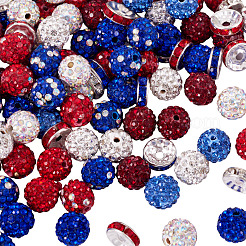 175 шт. 11 вида бусин в виде диско-шара RB-TA0001-23