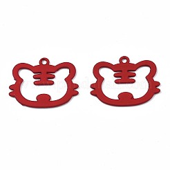 Lackierte legierungsanhänger&nbsp;LS-ENAM-N055-059-A01