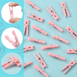 100 шт. зажимы для фотобумаги своими руками из дерева&nbsp;AJEW-SP0003-42A