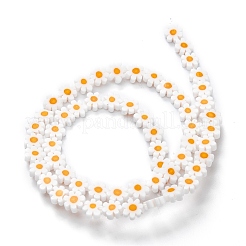 Ручной работы стеклянная бусина тысячецветник нитей X1-LAMP-J035-8mm-23