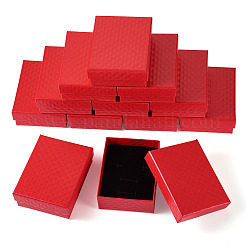 Boîtes de rangement cadeaux en carton texturé losange&nbsp;CON-TAC0010-03A-04