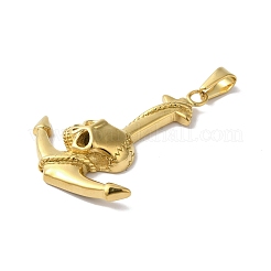 Большие подвески из нержавеющей стали 304 с вакуумным покрытием PVD STAS-B069-62G