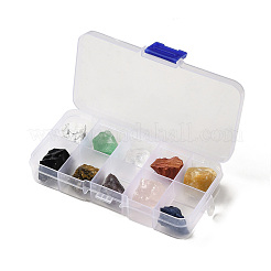 10 шт. необработанный грубый натуральный смешанный целебный кристаллический камень G-A028-02