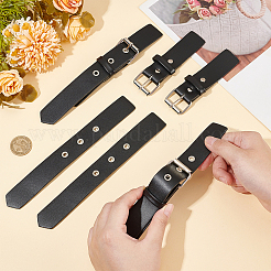 Schnallen aus PU-Kunstleder&nbsp;BUTT-WH0027-46P-02