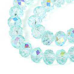 Прозрачные стеклянные бусины&nbsp;EGLA-N016-8mm-08