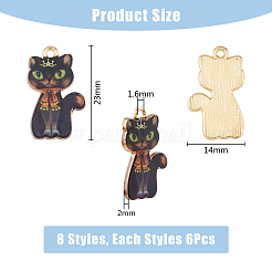 Подвески из сплава с покрытием в стойку FIND-DC0003-80