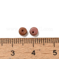 Природные родонит бисером G-U008-01E