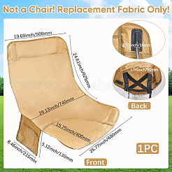 Ткань оксфорд ткань для замены складного стула AJEW-WH20010-67A