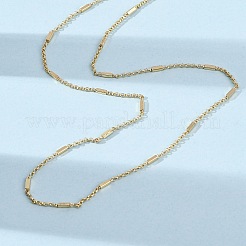 Латунные кубические звенья цепи роло ожерелья MAK-L045-02G