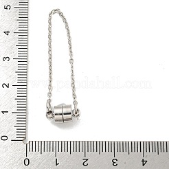 Латунные магнитные застежки с цепочками KK-A214-05P