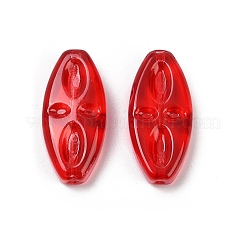 Прозрачные стеклянные бусины&nbsp;DGLA-E004-14A