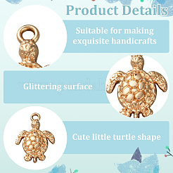 18 Stück 3 Stile Messing Charms&nbsp;FIND-PH0022-94