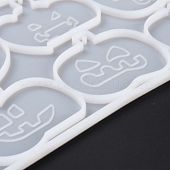 Подвески из тыквы в виде тыквы своими руками в силиконовой форме DIY-D060-04