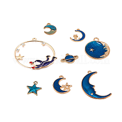 Подвески из эмали и сплава&nbsp;ENAM-CJ0001-15