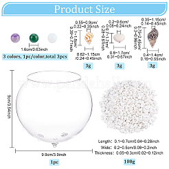 Наборы для самостоятельного изготовления стеклянных цилиндров для микропейзажа DIY-BC0005-41