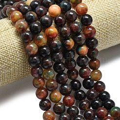 Натуральный Malaysia нефритовые бусы пряди&nbsp;G-L645-A01-10mm-04