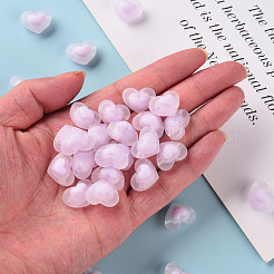 Прозрачные акриловые бусины X-TACR-S152-08C-09